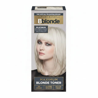 jerome russell platinum blonde toner 75ml cool blonde hair toner brass control platinum blonde care product