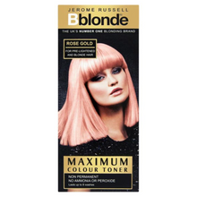 jerome russell rose gold blonde toner 75ml anti brass cool blonde hair care rose gold toner product