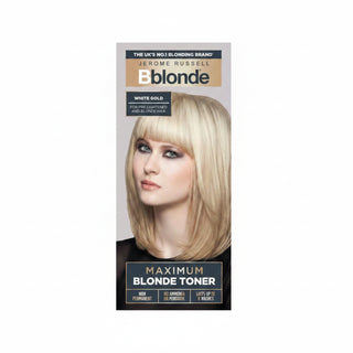 jerome russell white gold blonde toner 75ml cool blonde hair toner brass control white gold blonde care product