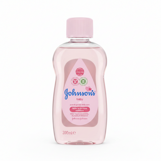 Johnson Baby Oil 200ml  Moisture Lock & Gentle Baby Massage Oil