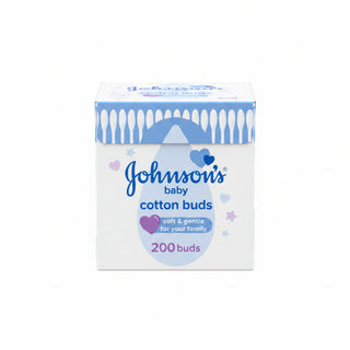 johnsons baby cotton buds 200pcs soft gentle cotton tips for baby care hygiene and family use