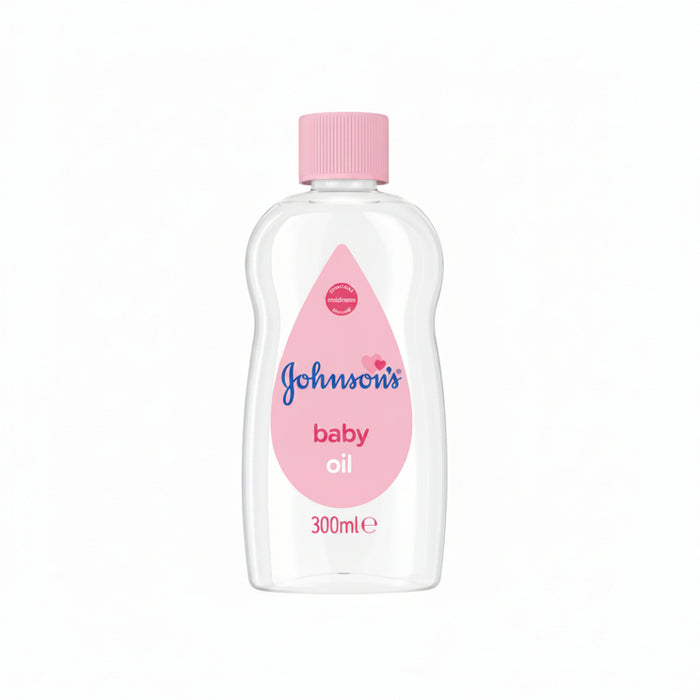 Johnson’s Baby Oil 300ml | Moisture Lock & Gentle Baby Massage Oil