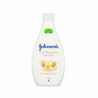johnsons soft nourish body wash 400ml for gentle cleansing hydrated soft smooth refreshed skin daily use