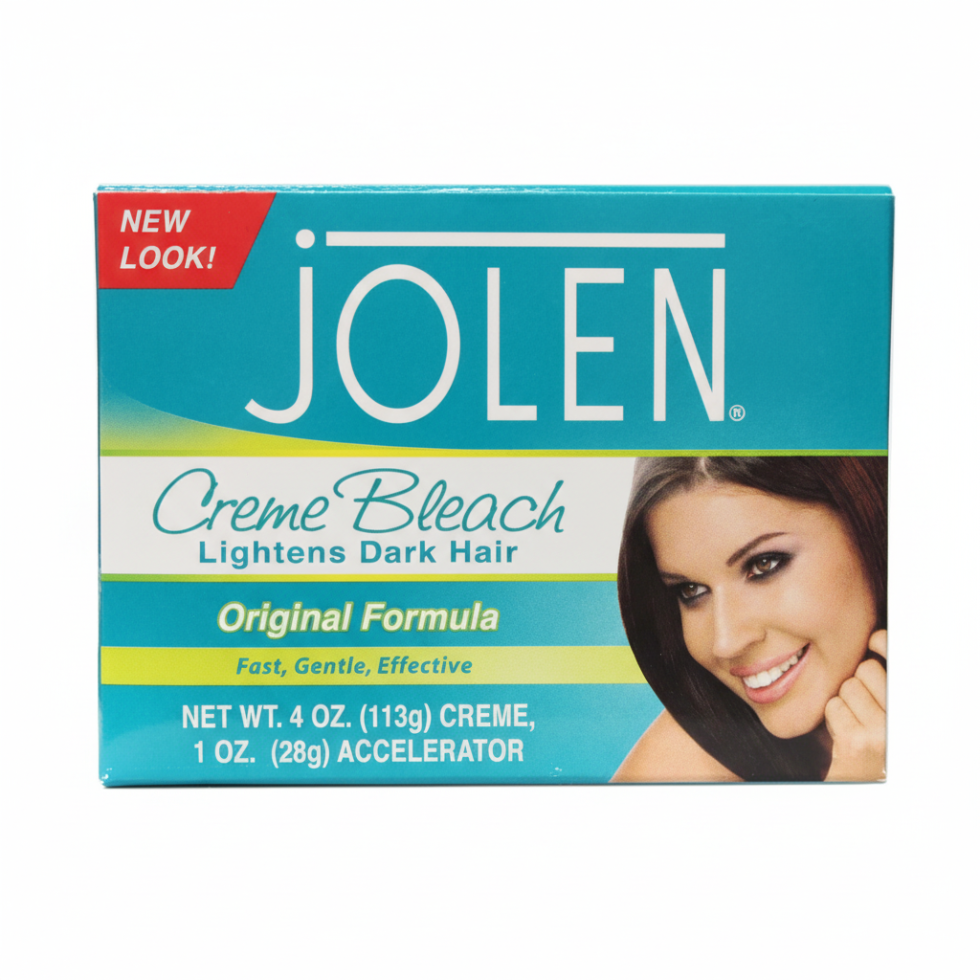 Jolen Creme Bleach Original Formula 113g lightens dark facial and body hair
