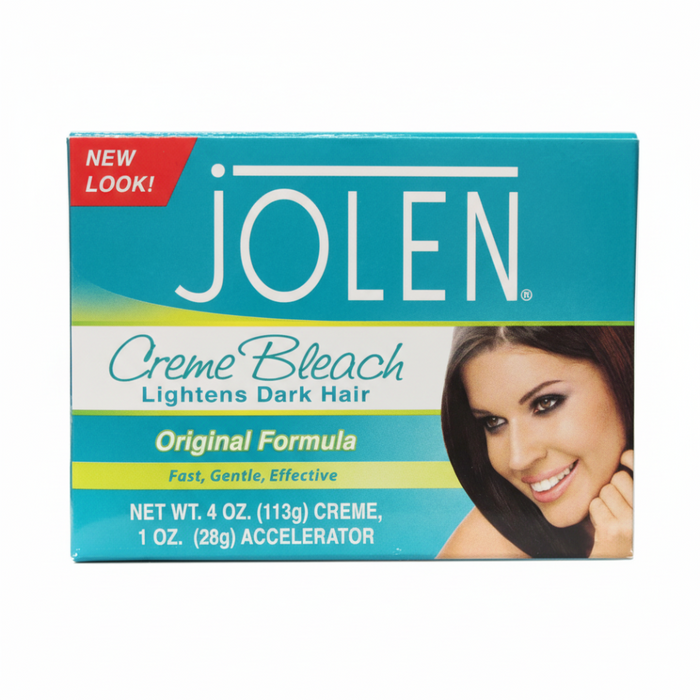 Jolen Creme Bleach Original Formula 113g lightens dark facial and body hair
