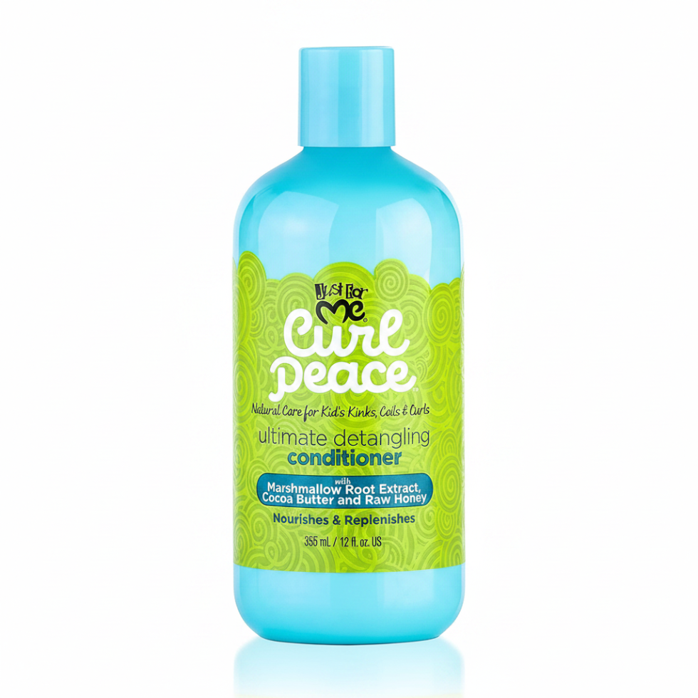 Just For Me Curl Peace ultimate detangling conditioner 355ml for soft hydrated and manageable curly hair care