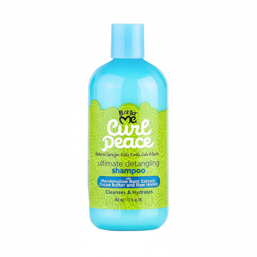 Just For Me Curl Peace ultimate detangling shampoo 355ml sulfate free for soft and manageable curls
