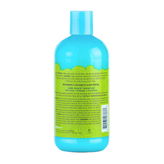 Just For Me Curl Peace Detangling Shampoo 355ml | Sulfate-Free Curl Cleanser