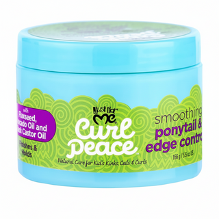 Just for me curl peace edge control 156g strong hold smoothing ponytail and edge styling gel