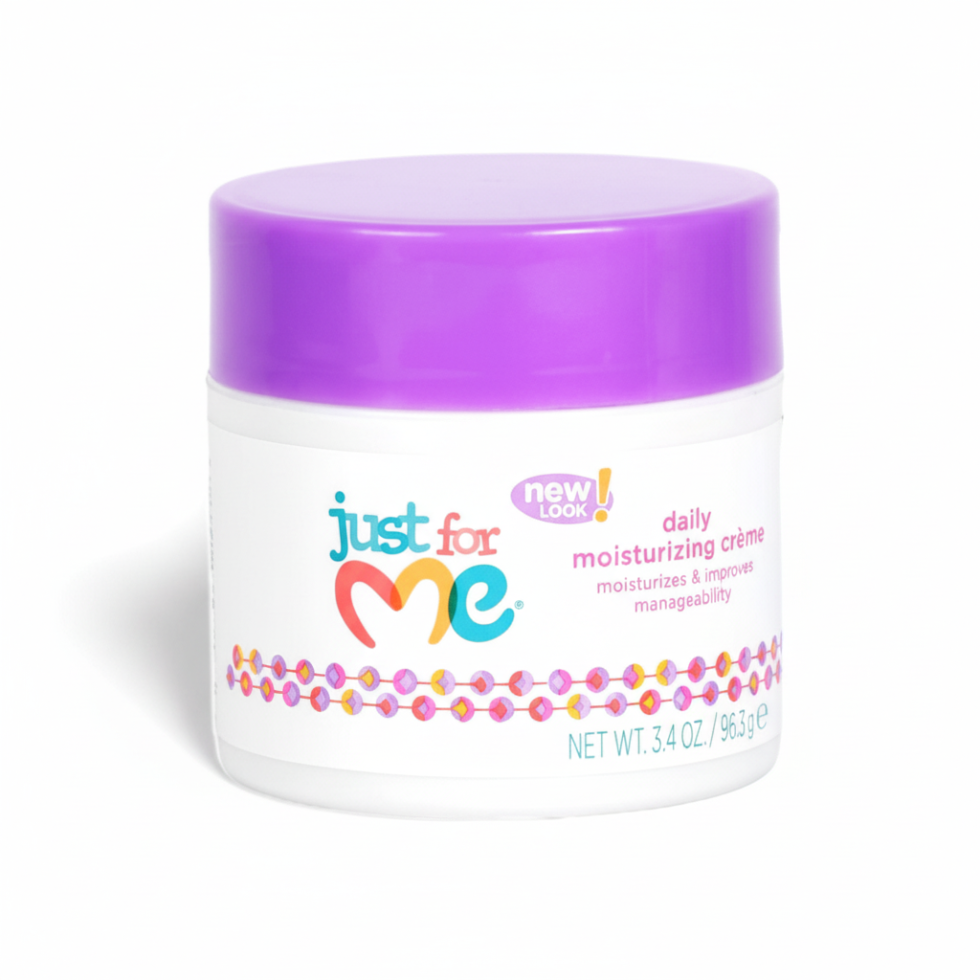 Just For Me daily moisturizing creme 96.3g hydrating hair cream for soft smooth and manageable hair