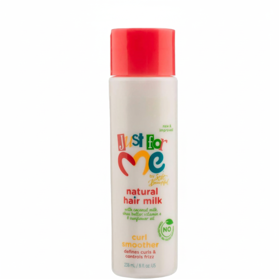 Just For Me hair milk curl smoother 236ml for frizz control curl definition and soft bouncy natural curls