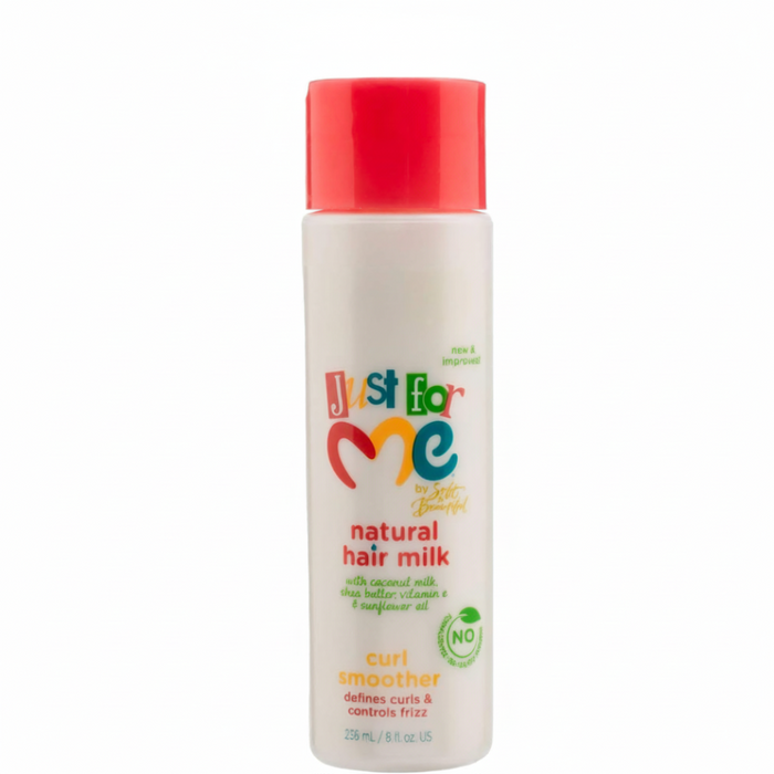 Just For Me hair milk curl smoother 236ml for frizz control curl definition and soft bouncy natural curls