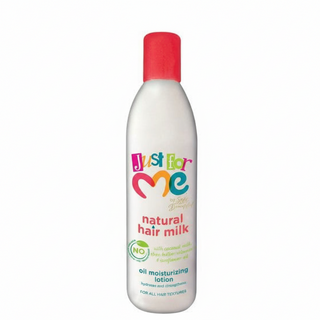 Just For Me natural hair milk oil moisturizing lotion 295ml for hydration softness frizz control and manageable curls
