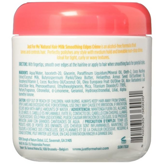 Just For Me smoothing edges creme 170g for kids curly hair edge control frizz control and sleek styles