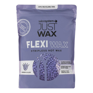 Just wax flexiwax sensitive lavender aloe hot wax beads 700g for stripless smooth gentle hair removal