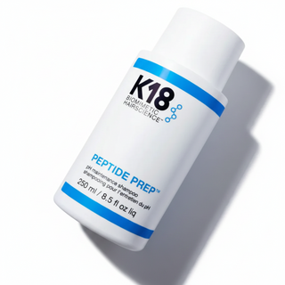 K18 damage shield pH protective shampoo 250ml gentle cleansing and strengthening hair care formula