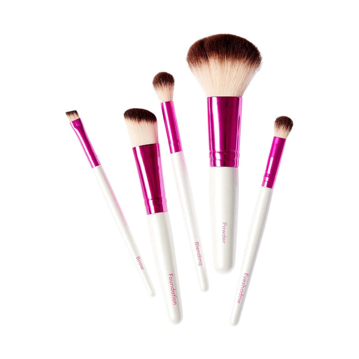 KISS Makeup Brush Kit Total Face Set for professional cosmetic application.
