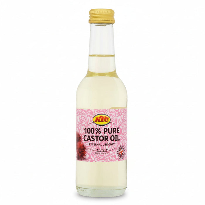 KTC 100% Pure Castor Oil 250ml | Hair & Skin Nourishing Oil