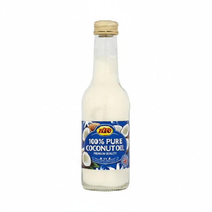 KTC 100% Pure Coconut Oil 250ml | Natural Cooking, Skin & Hair Oil