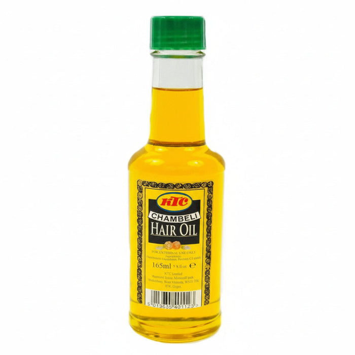 KTC chambeli hair oil 165ml jasmine infused nourishing hair care oil for soft shiny and healthy looking hair