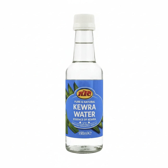 KTC kewra water 190ml natural floral essence for cooking desserts drinks and traditional South Asian recipes
