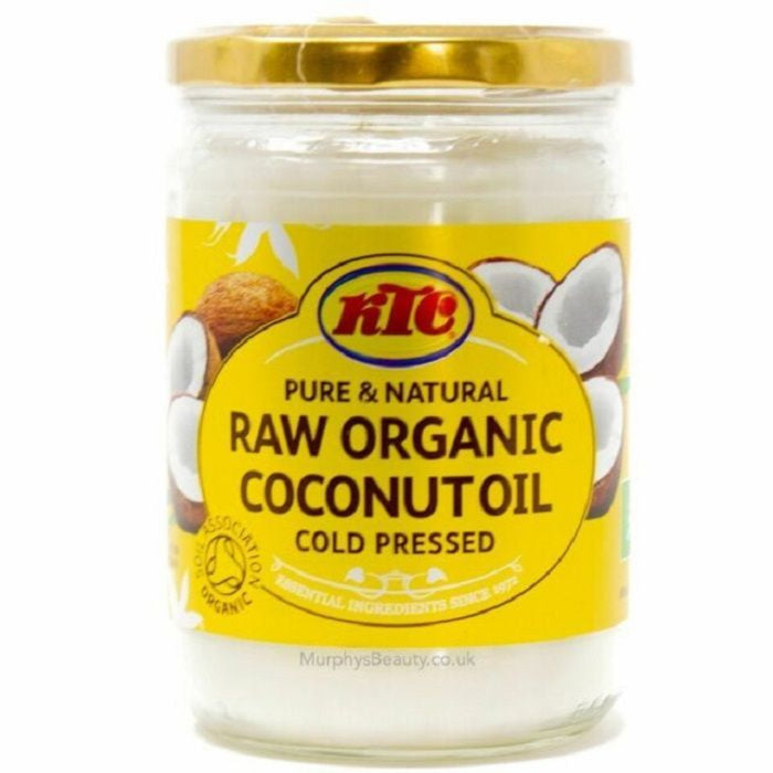 KTC raw organic coconut oil 500ml cold pressed pure natural oil for cooking skin and hair care use