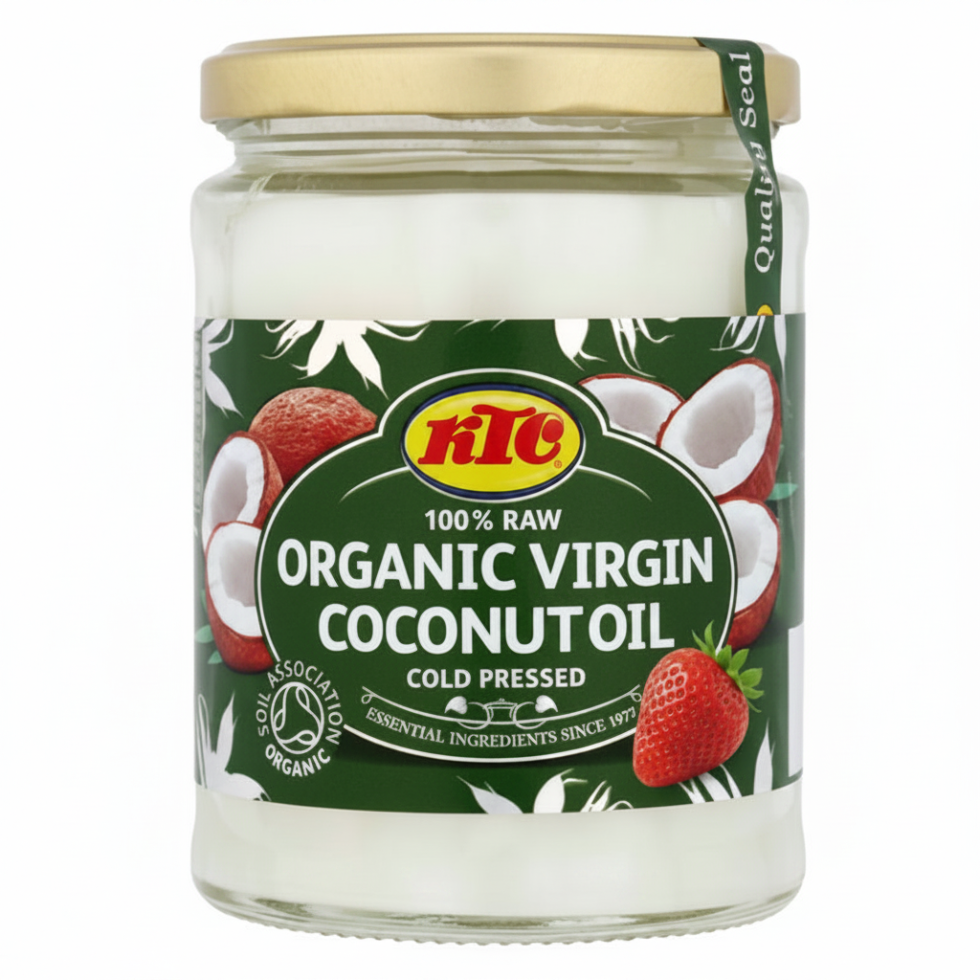ktc raw organic virgin coconut oil 500ml cold pressed multi purpose natural cooking hair skin oil
