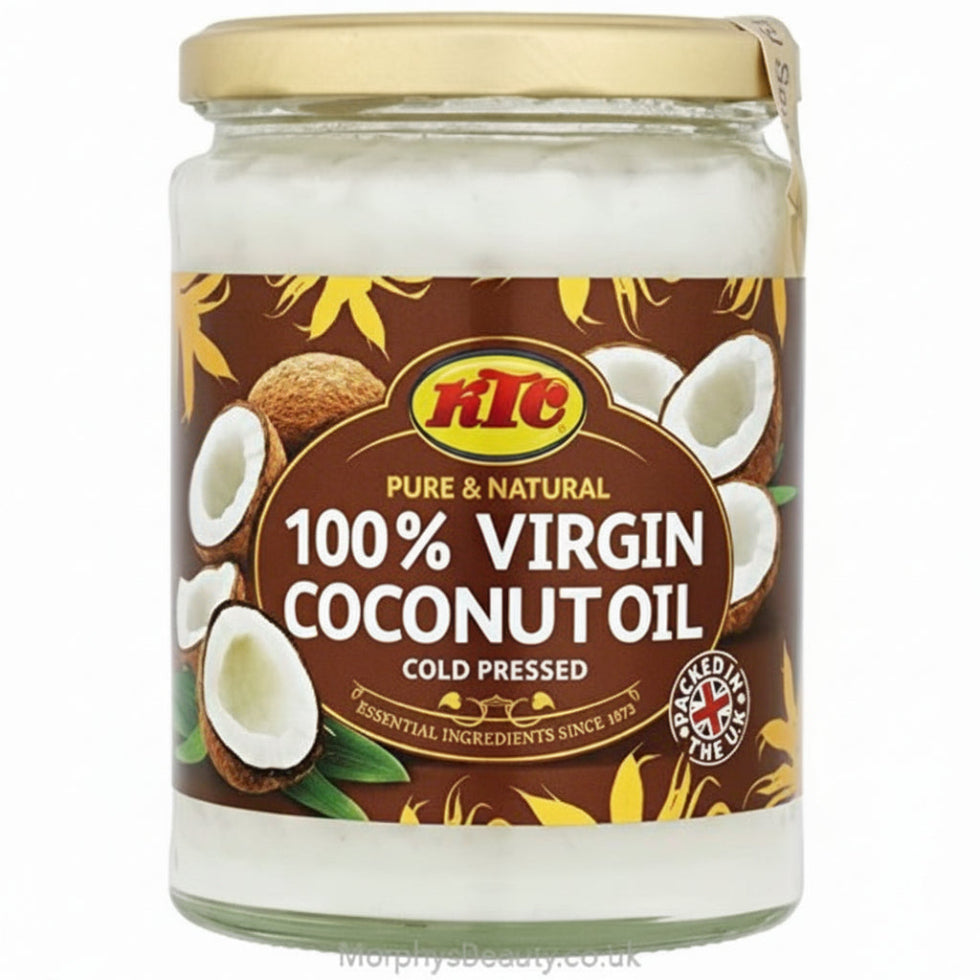 KTC 100 percent virgin coconut oil premium pressed 500ml natural cooking skin and hair care oil for daily use