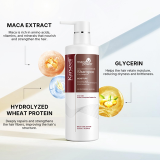 Karseell Extract Moisture Shampoo 500ml for deep repair dry and damaged hair care