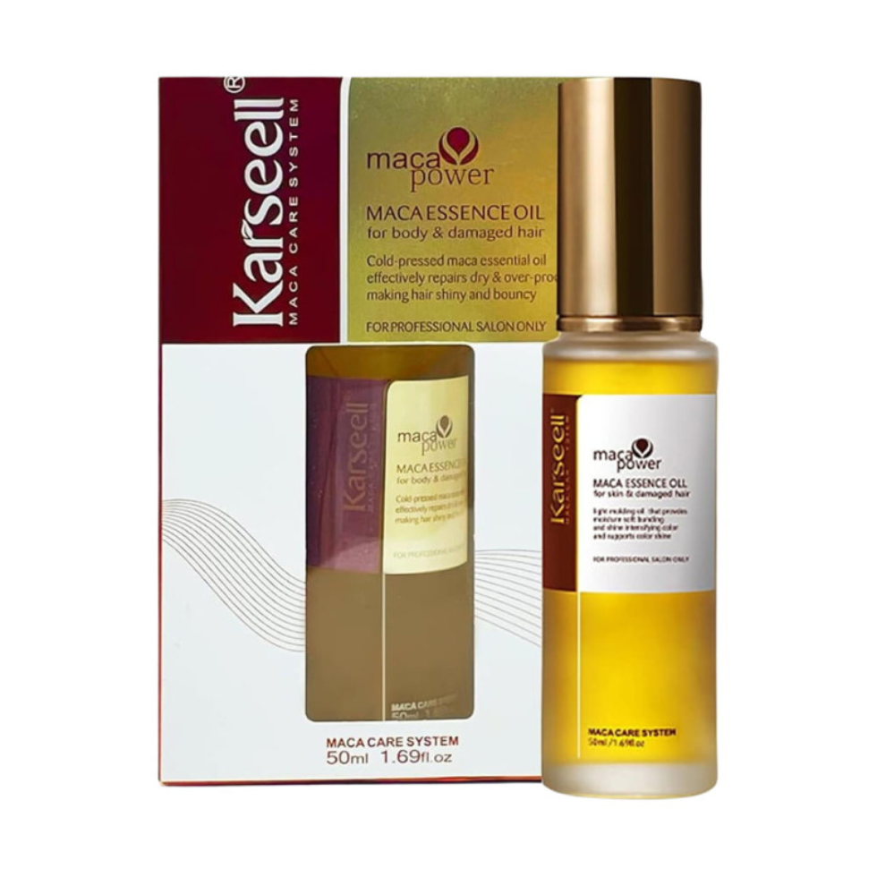 Karseell Maca Essence Hair and Body Oil 50ml for shine hydration and nourishment