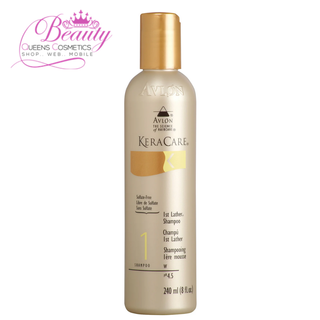 KeraCare 1st Lather Shampoo 240ml- Deep Cleansing Pre-Shampoo for All Hair Types