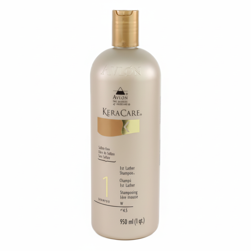 keracare first lather shampoo deep cleans removes product build up prepares hair treatment