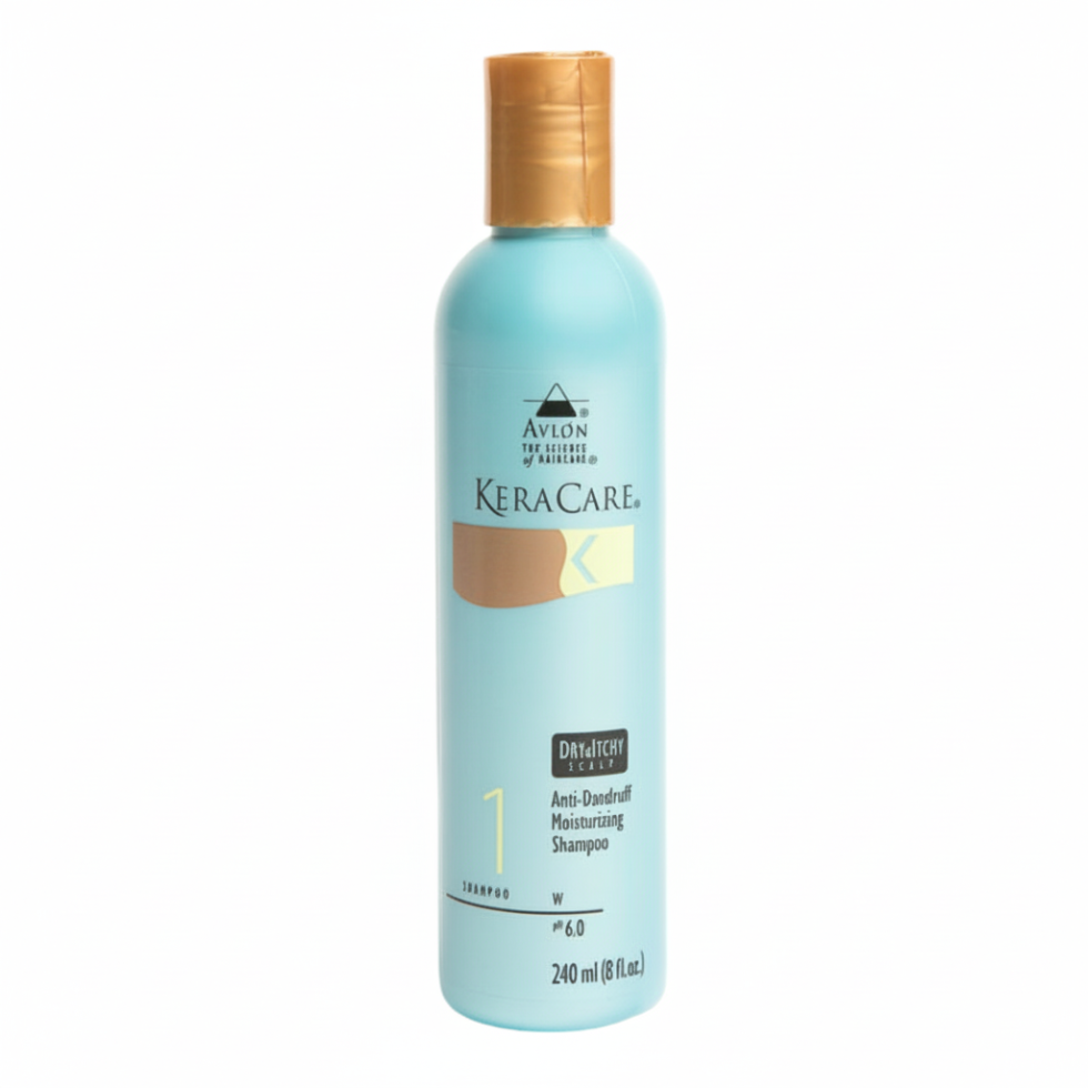 keracare anti dandruff moisturizing shampoo hydrates controls flakes and soothes scalp