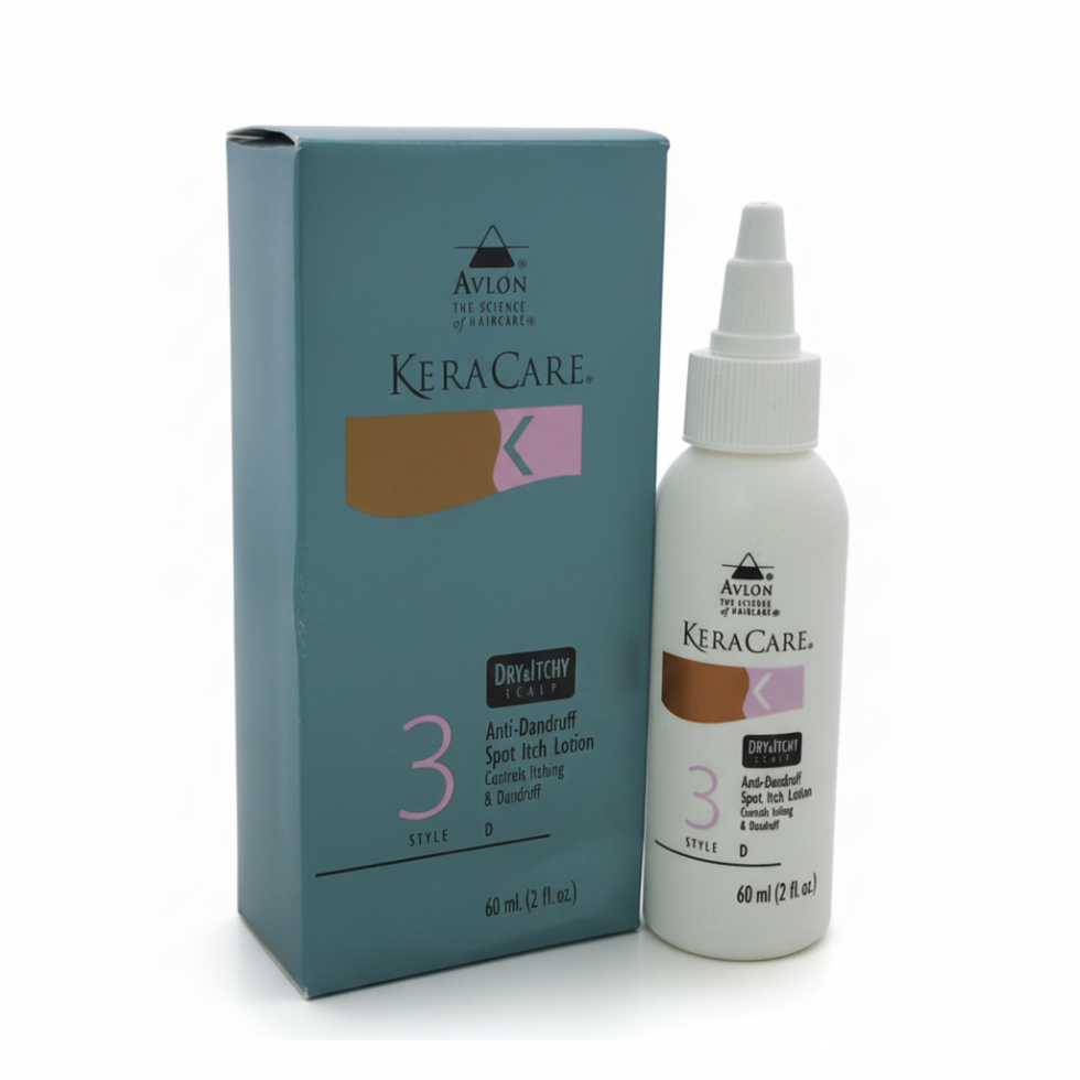 keracare anti dandruff spot itch lotion soothes flaky itchy scalp for relief and comfort