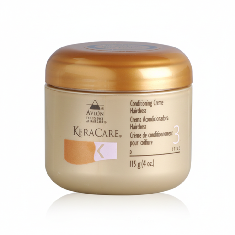keracare conditioning creme hairdress softens adds shine improves manageability smooth hair