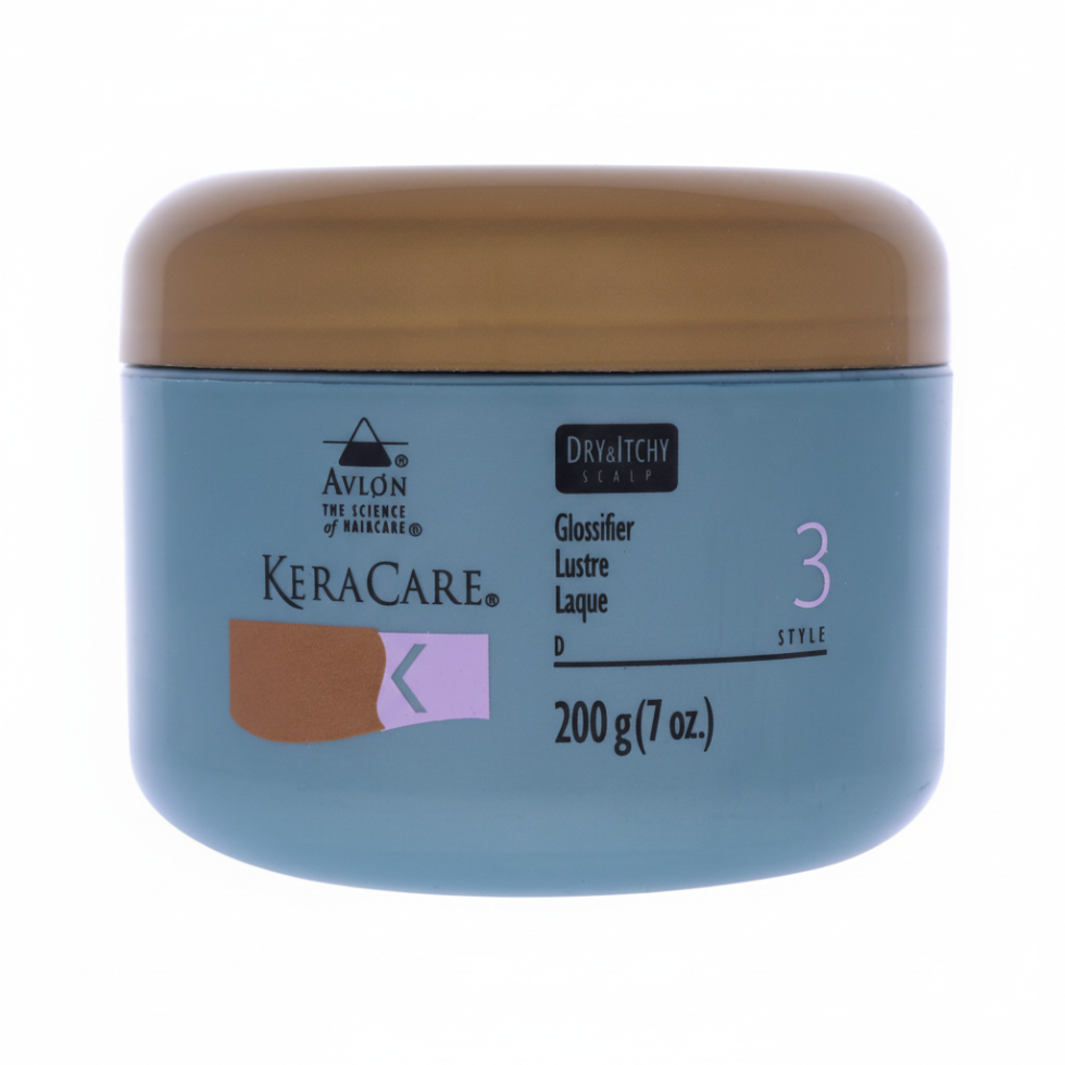 keracare dry itchy glossifier scalp relief reduces dryness adds shine non greasy formula