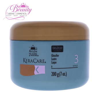 KeraCare Dry & Itchy Glossifier Lustre Laque 200g | Scalp Relief & Shine