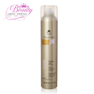 KeraCare Finishing Spray Medium Hold 340ml /10oz- Long-Lasting Shine & Frizz Control