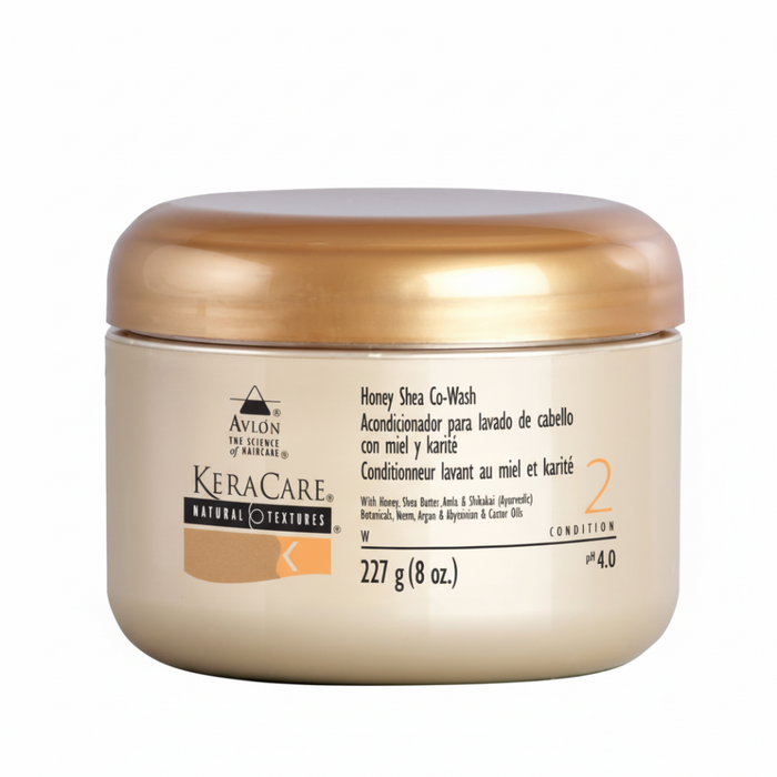 KeraCare Honey Shea Co-Wash 227g | Sulfate-Free Cleansing Conditioner