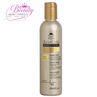 KeraCare Natural Textures Cleansing Cream 240ml- Detox, Moisturize & Soothe Scalp