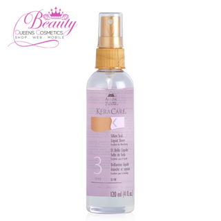 KeraCare Silken Seal Liquid Sheen 120ml | Heat Protect & Add Brilliant Shine