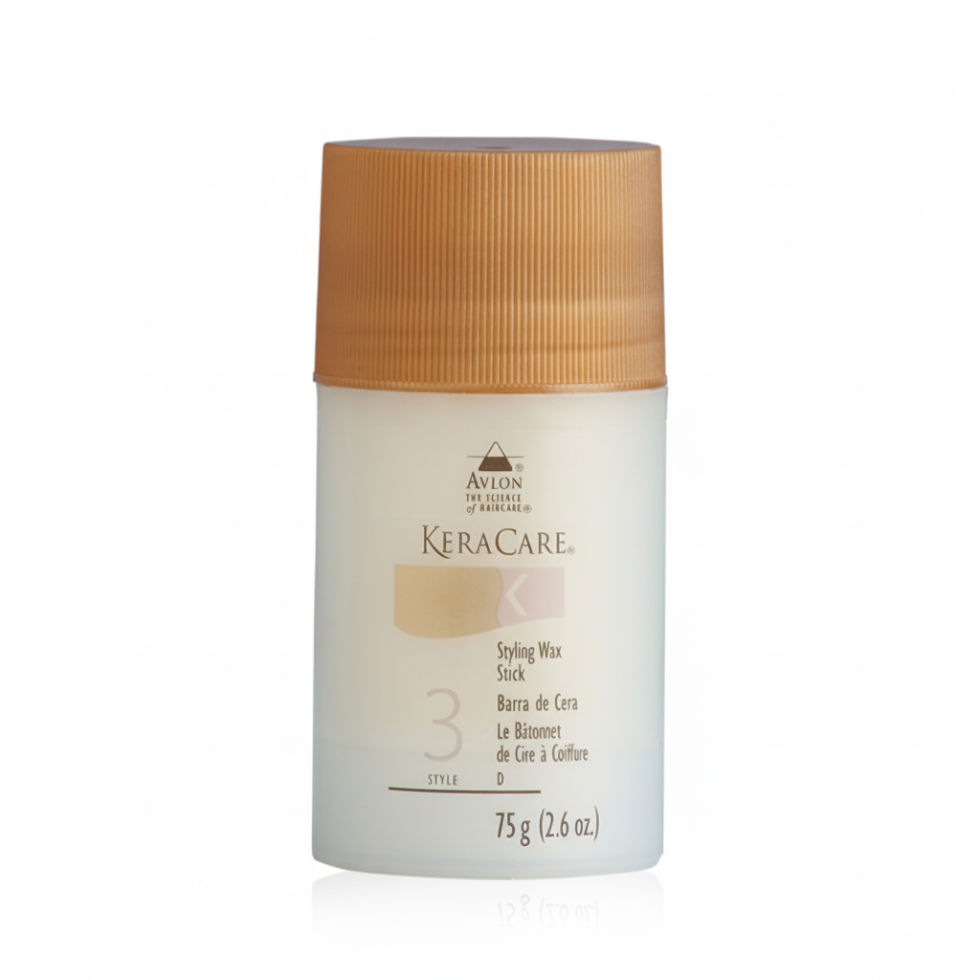 keracare styling wax stick defines edges tames flyaways and gives sleek smooth hair finish