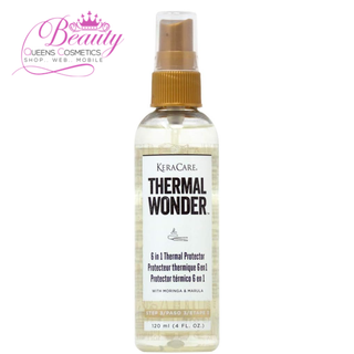 KeraCare Thermal Wonder 6-in-1 Thermal Protector 120ml- Heat Shield & Shine Boost