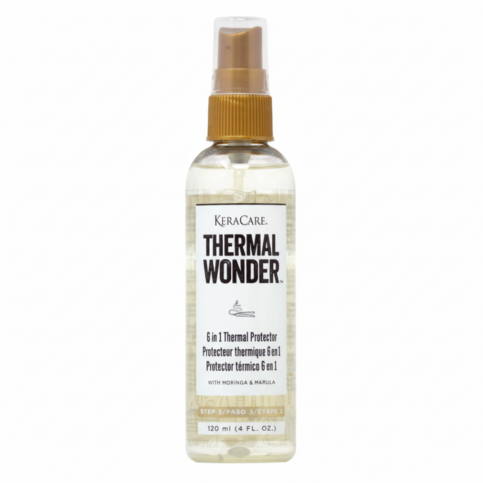 KeraCare Thermal Wonder 6-in-1 Protector 120ml | Heat Shield & Shine Boost