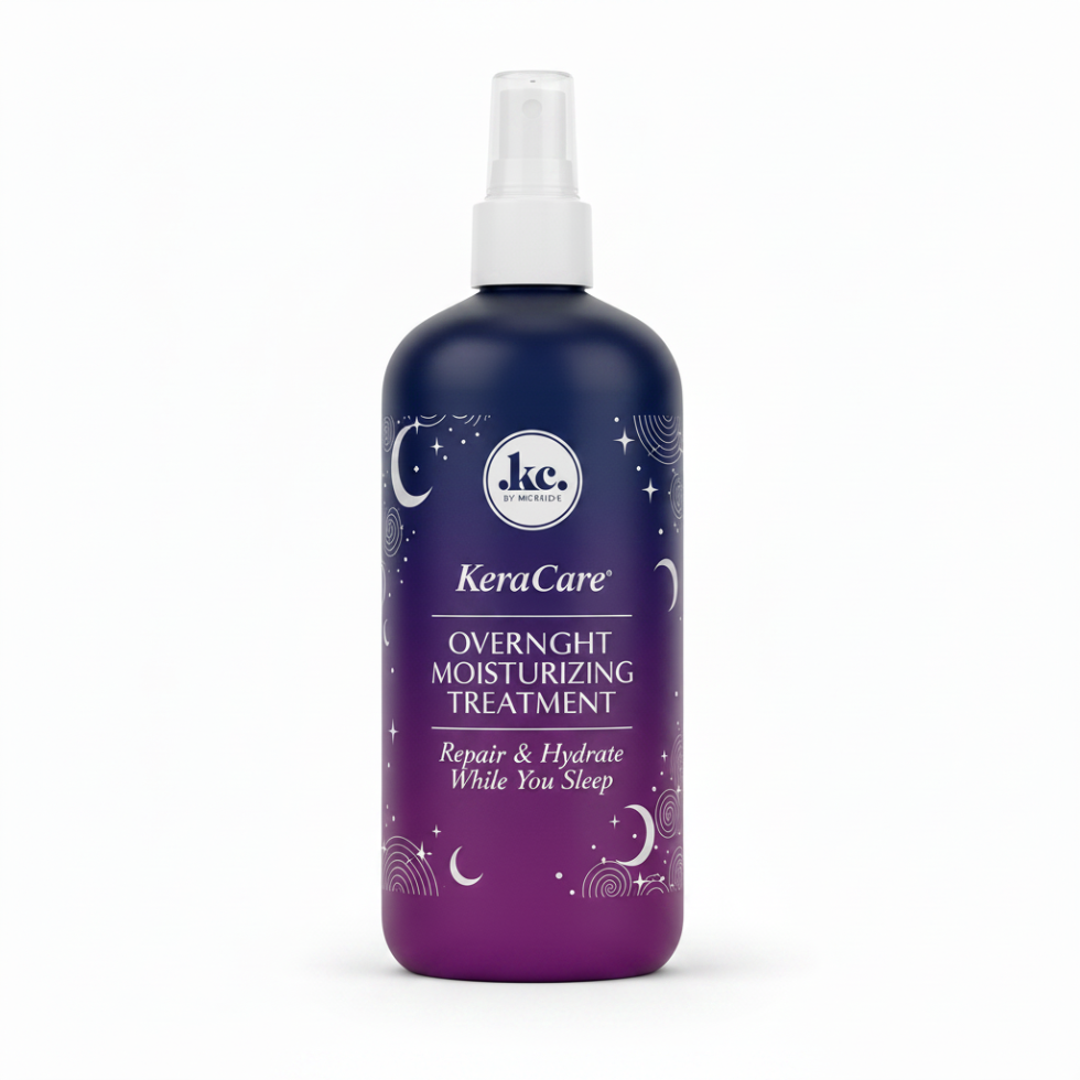keracare curlessence coco water hydration shine spray for curly hair frizz control and curl refresh