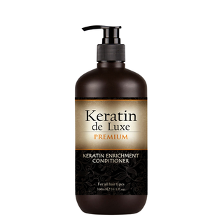 Keratin Deluxe Keratin Enrichment Conditioner 10.1 fl oz for smooth soft frizz-free hair