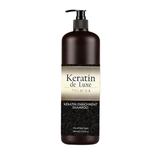 Keratin Deluxe Keratin Enrichment Shampoo 500ml for smooth, strong and shiny hair