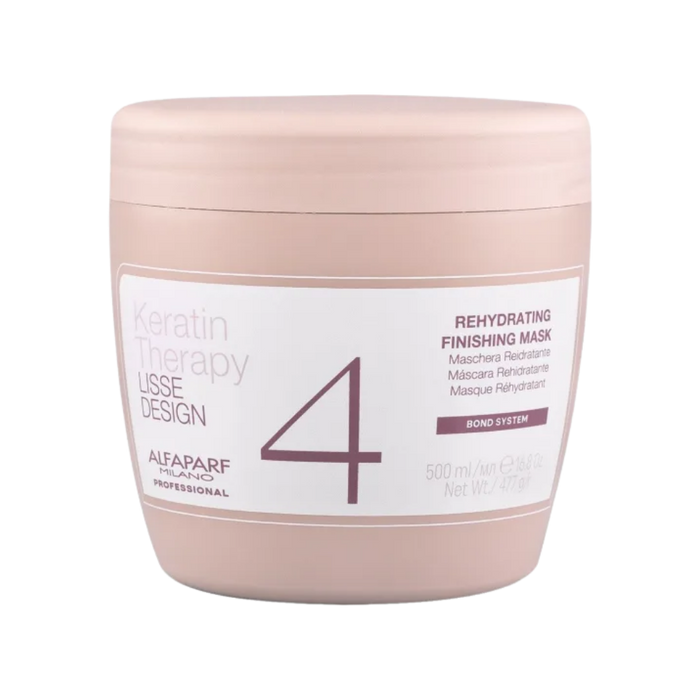 Keratin Therapy Lisse Design Rehydrating Mask 500ml | Deep Moisture Repair Hair