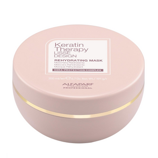 Keratin Therapy Rehydrating Hair Mask 200ml deep moisture frizz control hair care