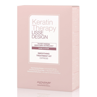 Keratin Therapy Smoothing Treatment Kit for straightening frizz control smooth hair